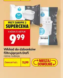 Biedronka Wkład do dzbanków filtrujących Dafi oferta