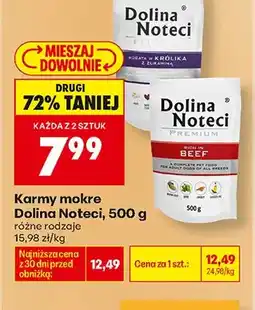 Biedronka Karma mokra dla psa Dolina Noteci Premium oferta