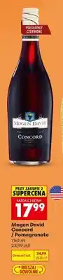 Biedronka Wino Mogen David Concord oferta