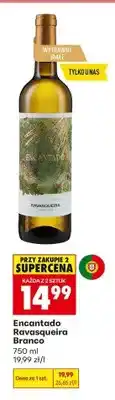 Biedronka Wino wytrawne białe Encantado Ravasqueira Branco oferta