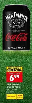 Biedronka Drink Jack Daniel's & Coca-Cola oferta