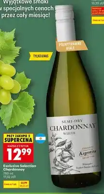 Biedronka Wino Exclusive Selection Chardonnay oferta