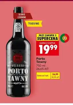 Biedronka Wino Porto Tawny Velgado oferta