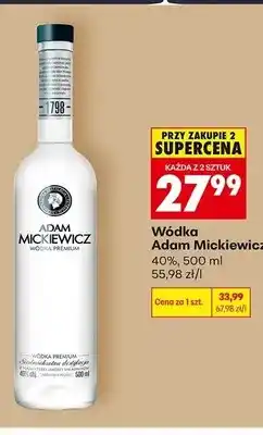 Biedronka Wódka Adam Mickiewicz oferta