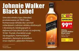 Biedronka Whisky Johnnie Walker Black Label oferta