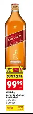 Biedronka Whisky Johnnie Walker Red Label oferta
