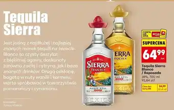 Biedronka Tequila Sierra Reposado oferta