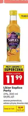 Biedronka Likier Soplica Party Ananas Pomarańcza oferta