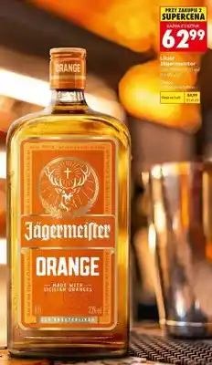 Biedronka Likier Jägermeister Orange Limited Retro Edition oferta