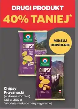 Netto Chipsy Przysnacki (wybrane rodzaje) oferta