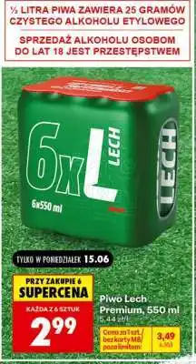 Biedronka Piwo Lech Premium, 550 ml oferta