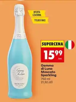 Biedronka Gemma di Luna Moscato Sparkling oferta