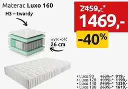 Black Red White Materac Luxo 160 oferta