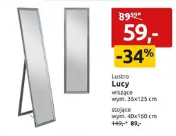 Black Red White Lustro Lucy wiszące oferta