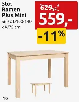Black Red White Stół Ramen Plus Mini oferta
