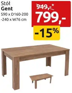 Black Red White Stół Gent oferta