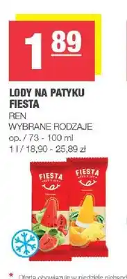 Spar Lody na patyku Fiesta oferta