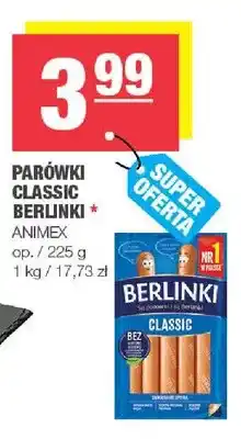 Spar Parówki Classic Berlinki oferta