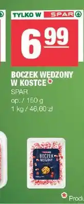 Spar Boczek wędzony w kostce SPAR oferta