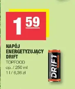 Spar Napój energetyzujący Drift Topfood oferta