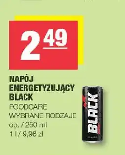 Spar Napój energetyzujący Black Foodcare oferta