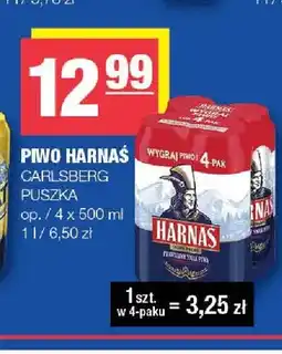 Spar Piwo Harnaś Jasne Pełne 4-pak oferta