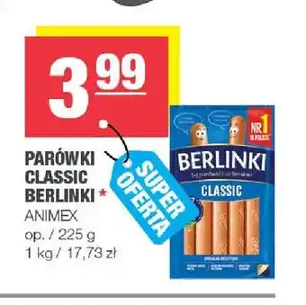 Spar Parówki Classic Berlinki oferta