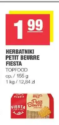 Spar Herbatniki Petit Beurre Fiesta Topfood oferta