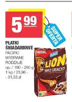 Spar Płatki śniadaniowe Lion Triple Crunchy Pacific oferta