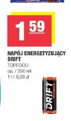 Spar Napój energetyzujący Drift Topfood oferta