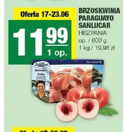 Spar Brzoskwinia Paraguayo Sanlucar oferta