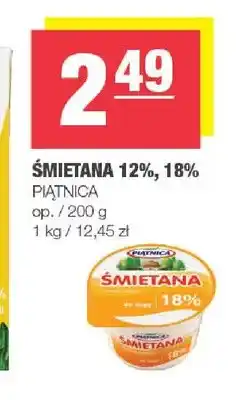 Spar Śmietana 12% Piątnica oferta