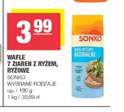 Spar Wafle 7 ziaren z ryżem Sonko oferta