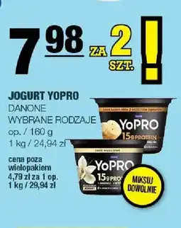 Spar Jogurt YoPro Danone 2-pak oferta