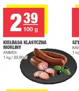 Spar Kiełbasa klasyczna Morliny oferta