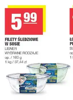 Spar Filety śledziowe w sosie Lisner oferta