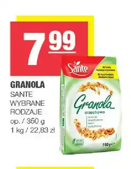 Spar Granola Sante oferta