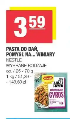 Spar Pasta do dań Pomysł na... Winiary oferta