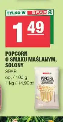 Spar Popcorn solony SPAR oferta