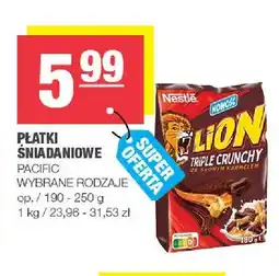 Spar Płatki śniadaniowe Nestlé Lion Triple Crunchy oferta