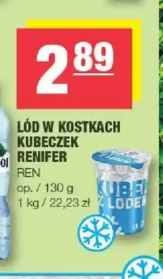 Spar Lód w kostkach kubeczek Renifer oferta