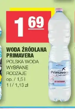 Spar Woda źródlana Primavera oferta