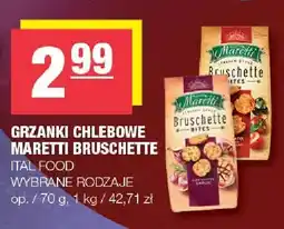 Spar Grzanki chlebowe Maretti Bruschette oferta