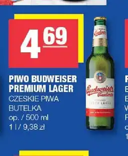 Spar Piwo Budweiser Premium Lager oferta