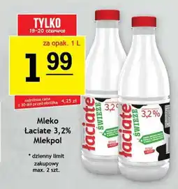 Gram Market Mleko świeże Łaciate 3,2% Mlekpol oferta