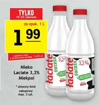 Mleko świeże Łaciate 3,2% Mlekpol