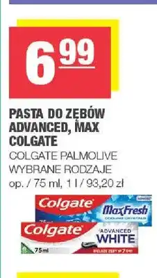 Spar Pasta do zębów Colgate MaxFresh oferta
