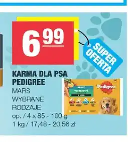 Spar Karma dla psa Pedigree 4-pak oferta