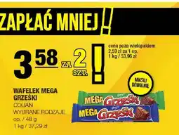 Spar Wafelek Mega Grześki oferta