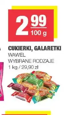 Spar Cukierki, galaretki Wawel oferta